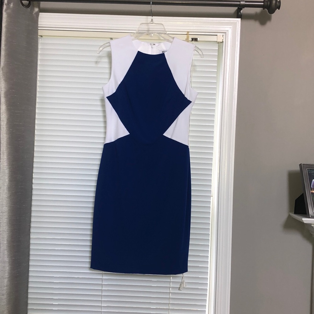 Double lined dress perfect for work! NEVER WORN